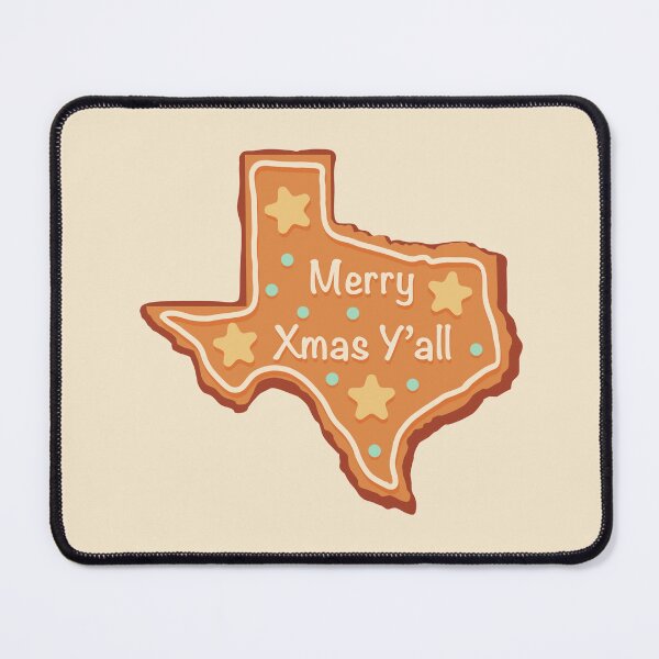 Item preview, Texas Gingerbread Merry Xmas Y'all  designed and sold by sunburstdesigns.