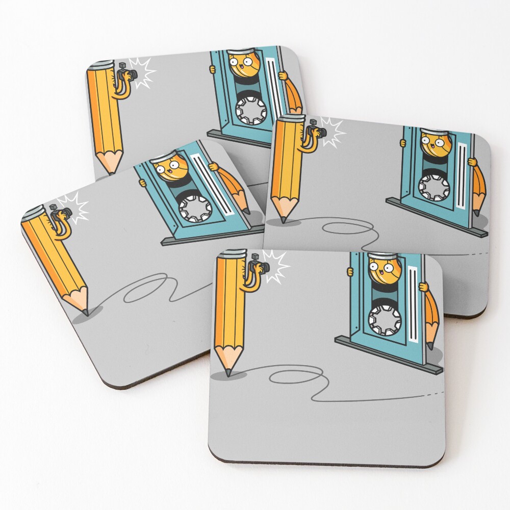 Item preview, Coasters (Set of 4) designed and sold by Raffiti.