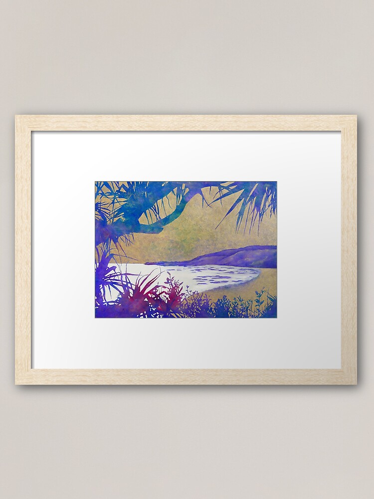 Alternate view of Let's Sit in the Shade Framed Art Print