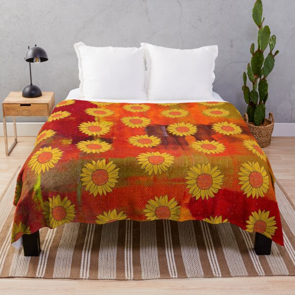 Item preview, Sunflower Abstract designed and sold by GasconyPassion.