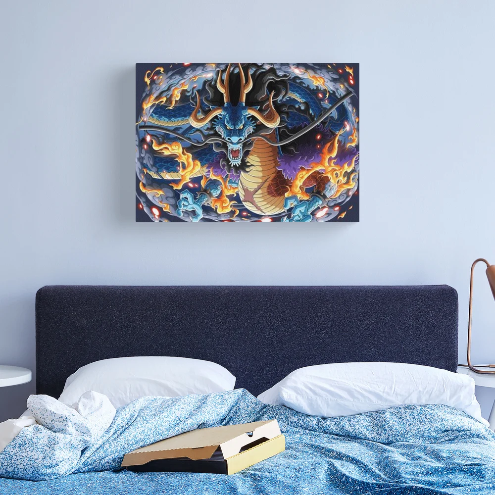 Finally I Found You Kaido Funny One Piece x Dragon Ball Poster Canvas -  Binteez