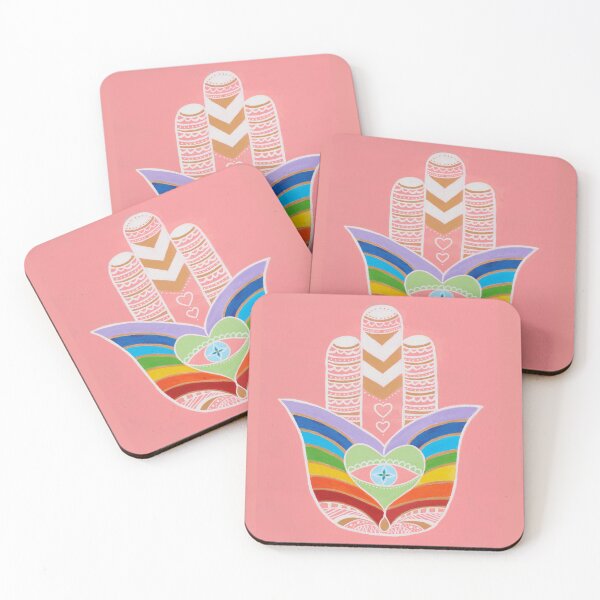 Artikelvorschau, Regenbogen-Hamsa-Hand entworfen und verkauft von Dora Nemes.