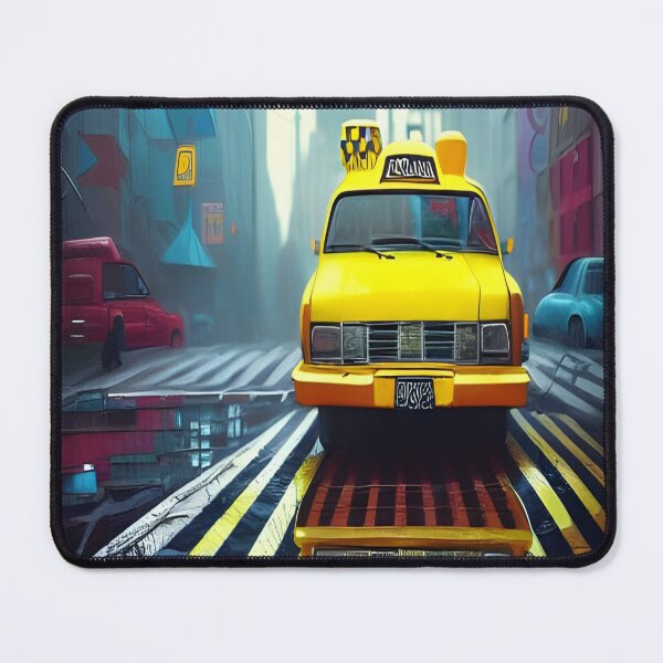 Item preview, Dystopian Yellow Cab designed and sold by kharamoot.