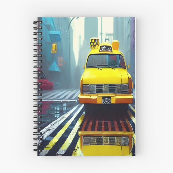 Item preview, Dystopian Yellow Cab designed and sold by kharamoot.