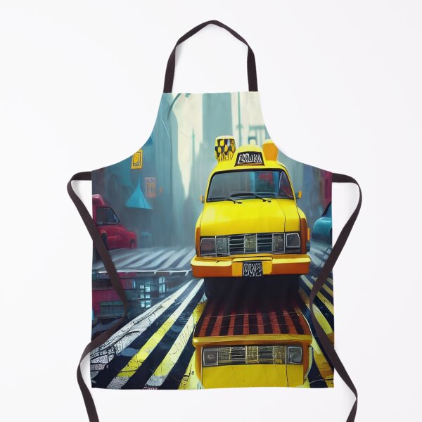 Item preview, Dystopian Yellow Cab designed and sold by kharamoot.