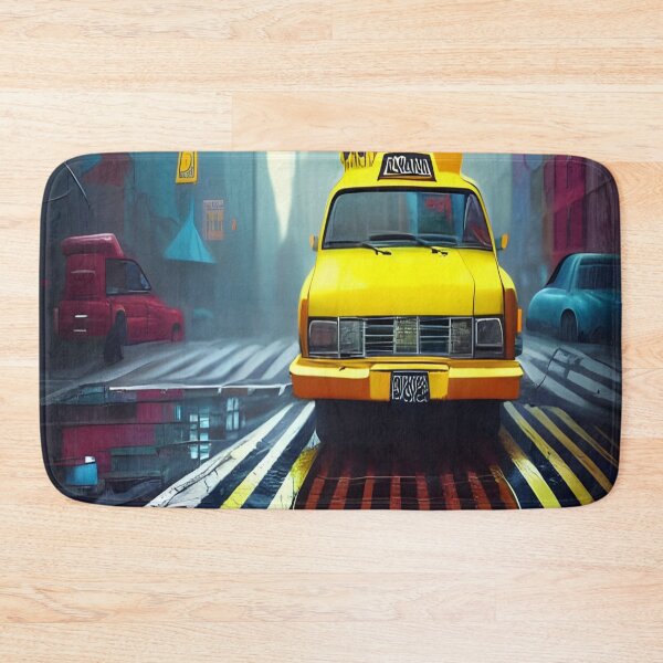 Item preview, Dystopian Yellow Cab designed and sold by kharamoot.
