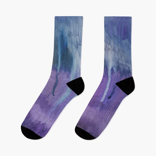 Item preview, Purple Moody Abstract Jellyphant drip storm designed and sold by robinyukiko.