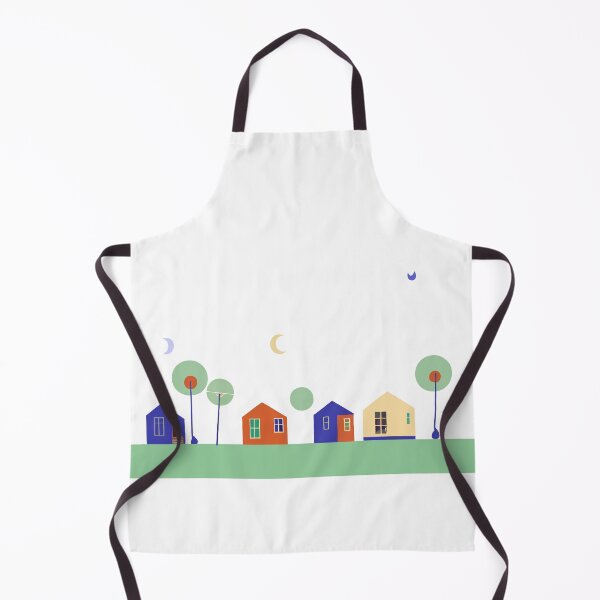 Item preview, Contempory image featuring houses and trees. designed and sold by janesg.
