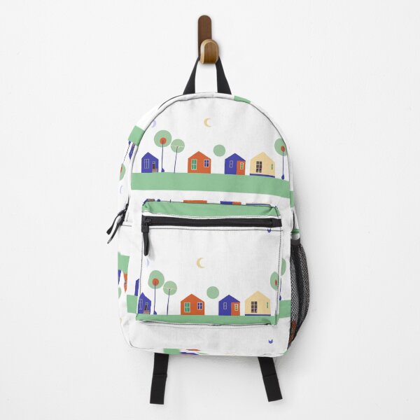 Item preview, Contempory image featuring houses and trees. designed and sold by janesg.