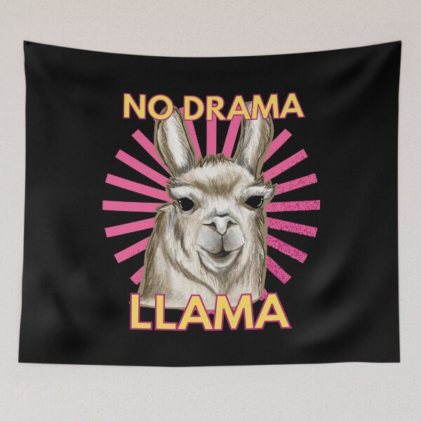 Item preview, No drama llama designed and sold by Marti t-shirts.