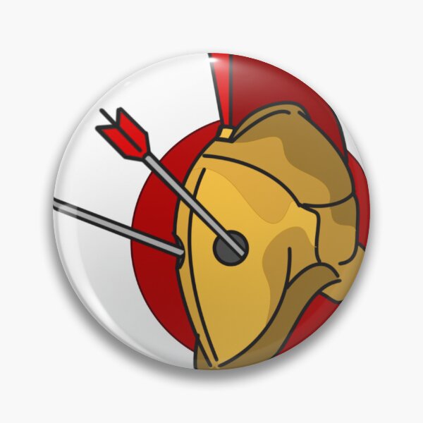 Item preview, Blind spots - Funny Cartoon Gladiator  designed and sold by NotBadDude.