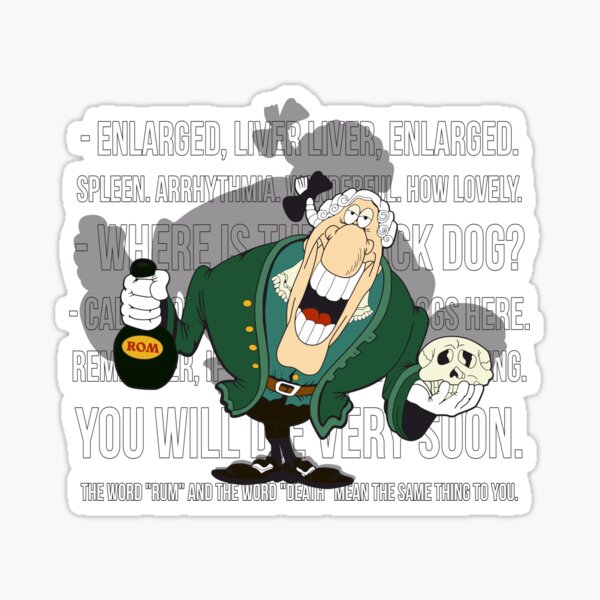 Dr Livesey Cartoon Character Treasure Island Stock Illustration 249146467