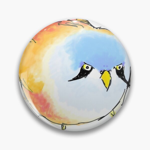 Item preview, Round Bird designed and sold by PuffiestPuffin.