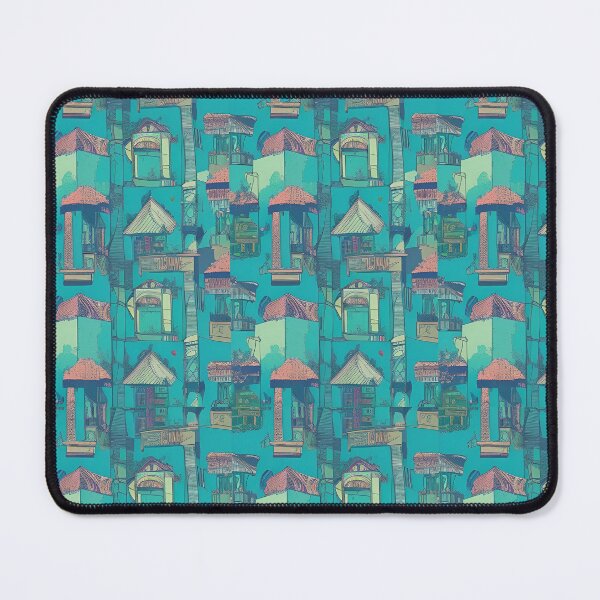 Item preview, Blue Cityscape Wallpaper designed and sold by abidance.