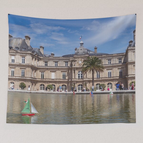 Item preview, Sailboat at Jardins de Luxembourg, Paris designed and sold by jessicagoodsell.