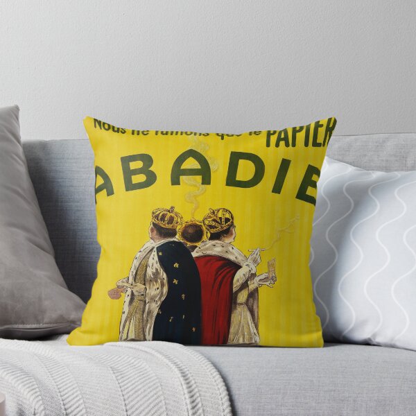 Artikelvorschau, Wir rauchen nur mit Papier ABADIE PARIS 1911 Vintage Poster von Leonetto Cappiello entworfen und verkauft von retroposters.