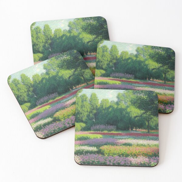 Item preview, Beautiful Garden Flowers Expressionist Painting designed and sold by trajeado14.