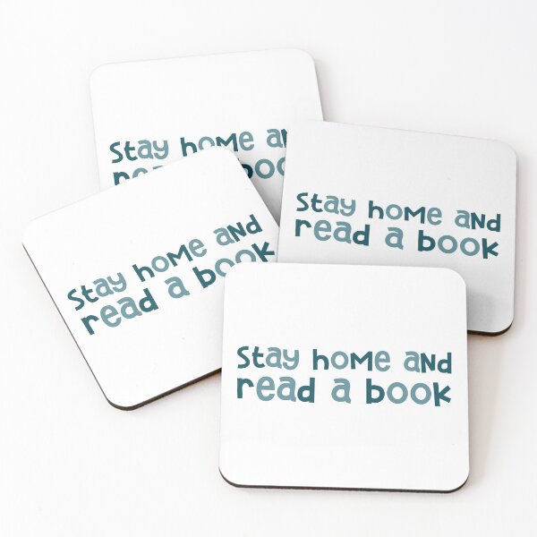 Item preview, Stay Home And Read A Book Sticker designed and sold by Marianna's Meraki.