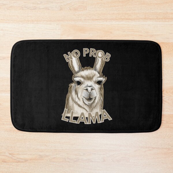 Item preview, No prob llama designed and sold by Marti t-shirts.