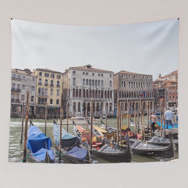 Item preview, Gondola parking in Venice designed and sold by jessicagoodsell.