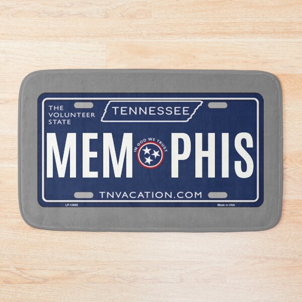 Item preview, Memphis Tennessee License Plate  designed and sold by dmbdana.