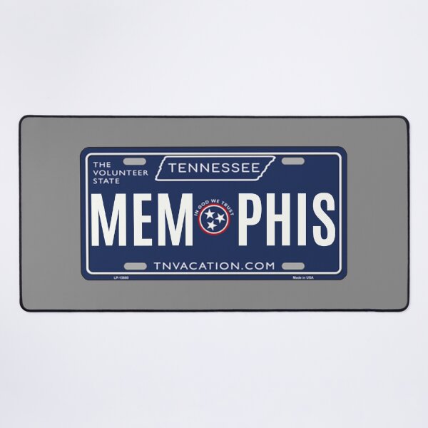 Item preview, Memphis Tennessee License Plate designed and sold by dmbdana.