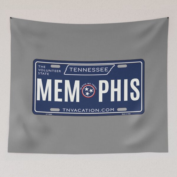 Item preview, Memphis Tennessee License Plate  designed and sold by dmbdana.