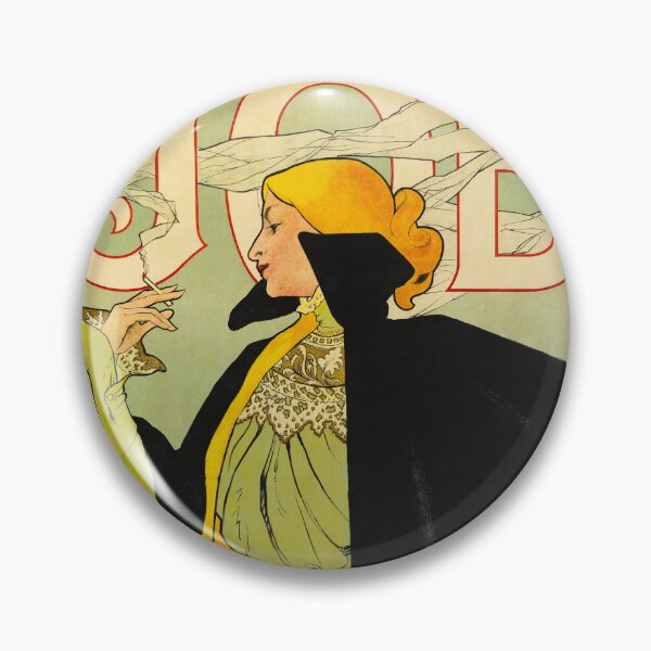 Artikelvorschau, Papier A Zigaretten JOB Zigarettenpapier 1896 Vintage französische Jugendstil-Plakatkunst von Jane Atche entworfen und verkauft von retroposters.