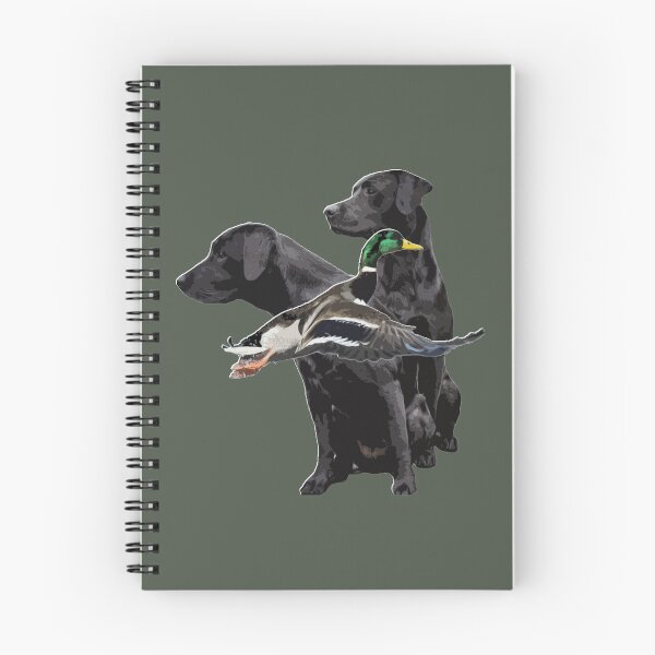 Item preview, Minimalist Flying Mallard and Labradors Design for Duck Hunters and Duck Hunting designed and sold by LifeCrush.