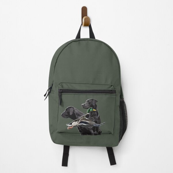 Item preview, Minimalist Flying Mallard and Labradors Design for Duck Hunters and Duck Hunting designed and sold by LifeCrush.