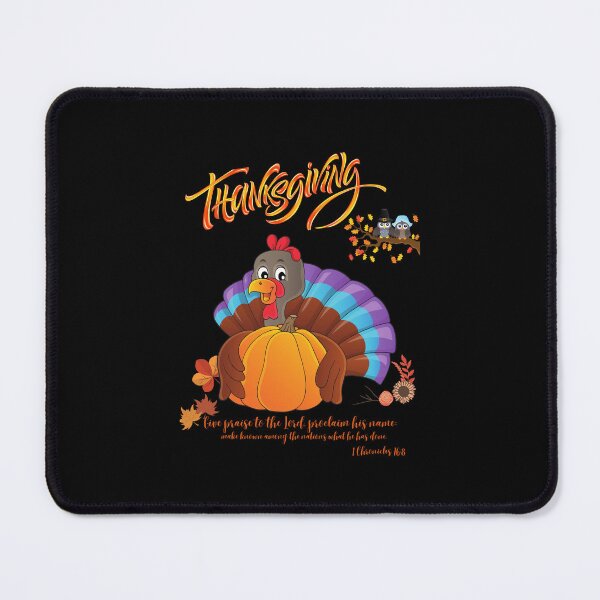 Item preview, Thanksgiving Give praise to the Lord, proclaim his name. 1 Chronicles 16:8 designed and sold by onlyscriptures.