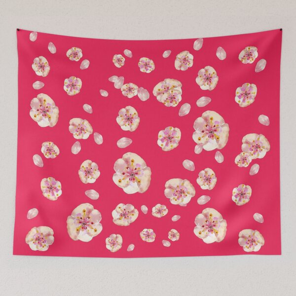 Item preview, A Flurry of Pink Blossom at Sunset. designed and sold by DefaultOneWorld.