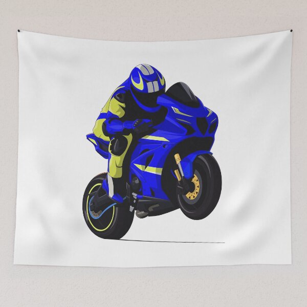 Item preview, Suzuki GSX-R realistic style designed and sold by MotorcycleLove.