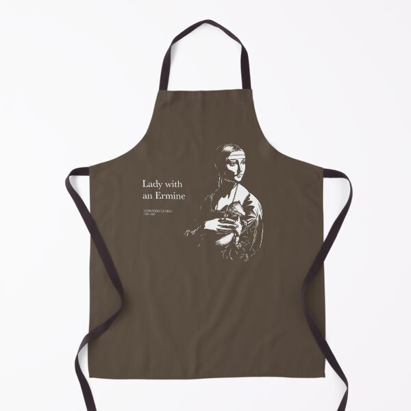 Item preview, 'Lady with an Ermine' by Leonardo da Vinci Fine Art Illustration designed and sold by rpalesca.