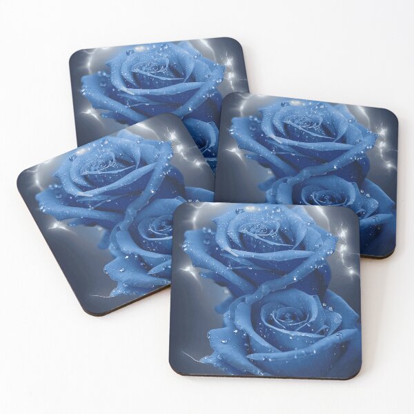 Item preview, Blue Rose, Beautiful Painting designed and sold by deadlyflowers.