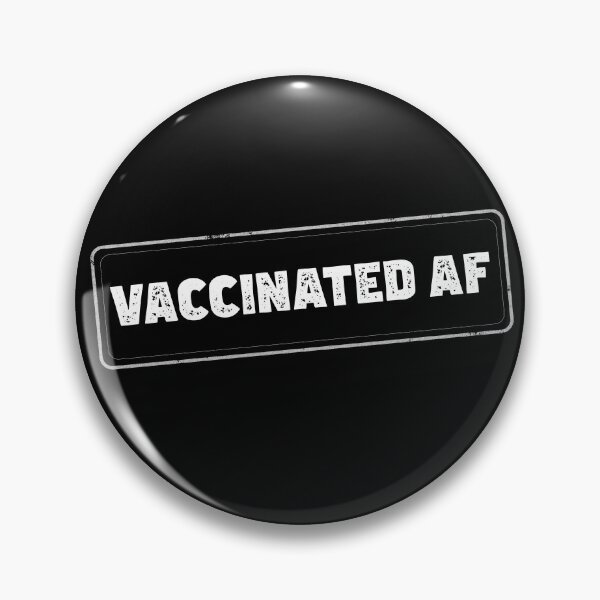 Item preview, Vaccinated AF Stamp designed and sold by peacefulcreator.