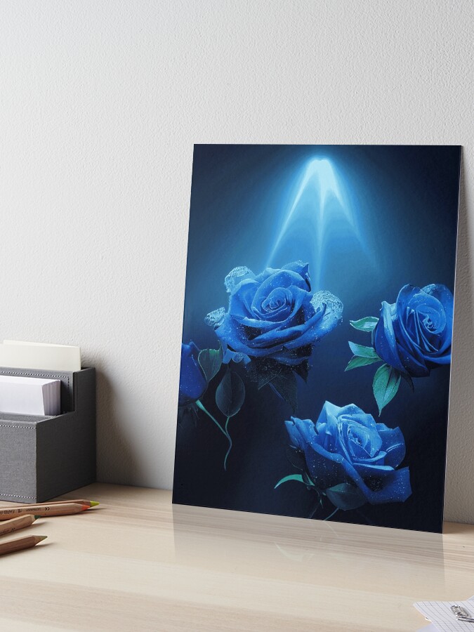 Blue Rose, Beautiful Painting