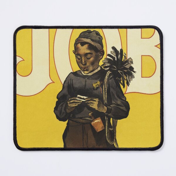 Artikelvorschau, Papier A Zigaretten JOB Tabak Zigarettenpapier 1895 Französisches Jugendstilplakat von Firmin Bouisset entworfen und verkauft von retroposters.