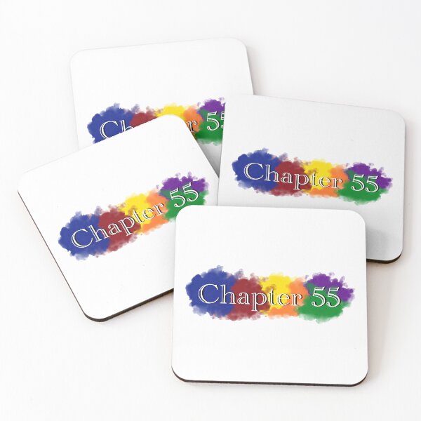 Item preview, Chapter 55 Sticker designed and sold by Marianna's Meraki.