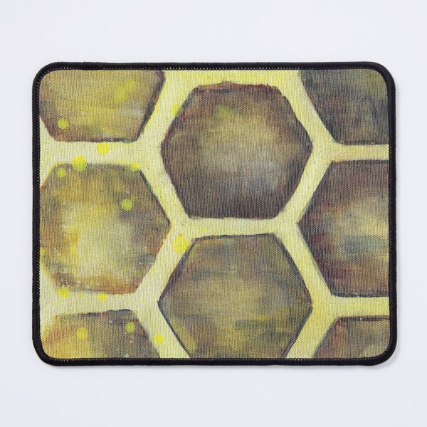 Item preview, Closeup honeycomb painting designed and sold by robinyukiko.
