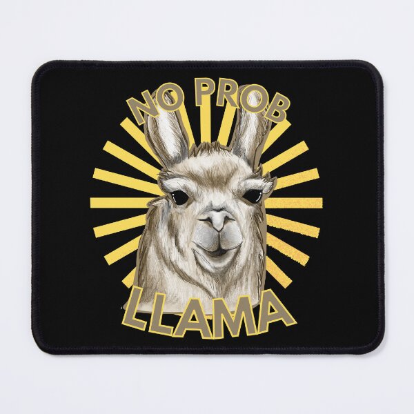 Item preview, No prob llama designed and sold by Marti t-shirts.