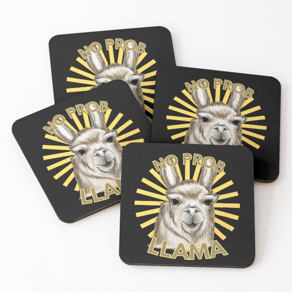 Item preview, No prob llama designed and sold by Marti t-shirts.