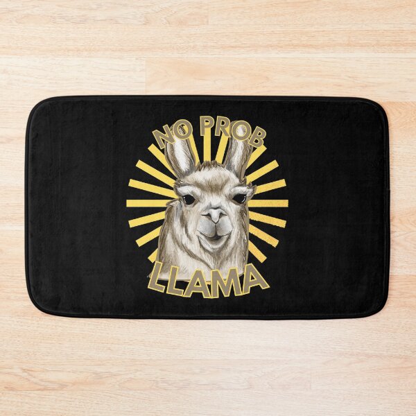 Item preview, No prob llama designed and sold by Marti t-shirts.