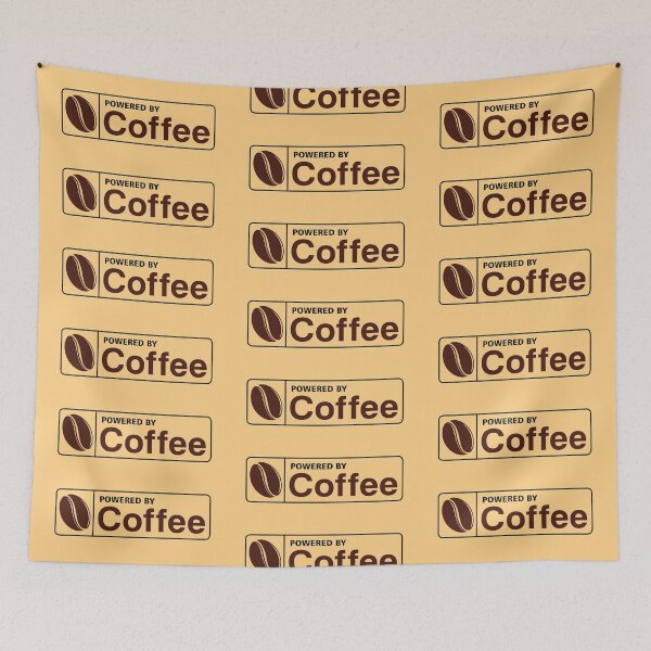 Item preview, Powered by coffee designed and sold by EvilSheet.