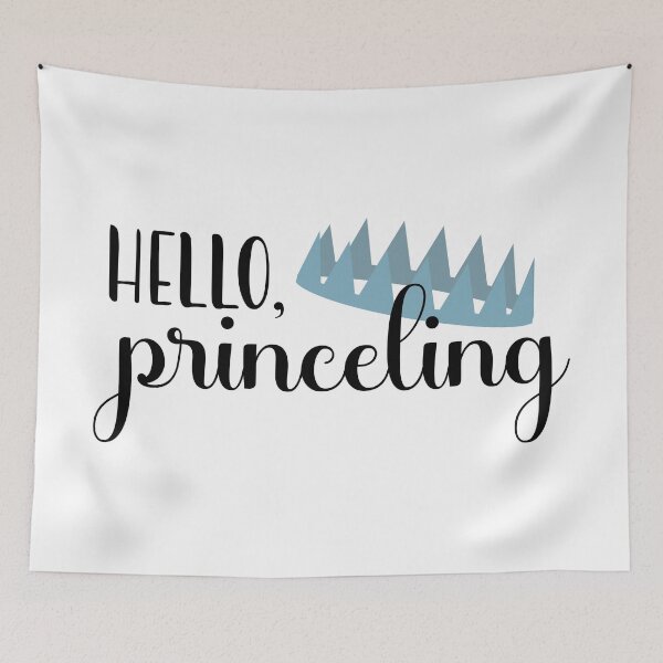 Item preview, Hello Princeling Sticker 1 designed and sold by Marianna's Meraki.