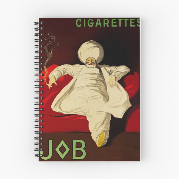 Artikelvorschau, ZIGARETTEN JOB Zigarettenpapier 1933 Vintage französisches Art Deco Poster von Leonetto Cappiello entworfen und verkauft von retroposters.