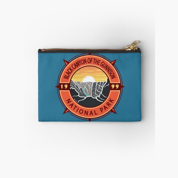 Item preview, Black Canyon Of The Gunnison National Park Retro Compass Emblem designed and sold by KrisSidDesigns.