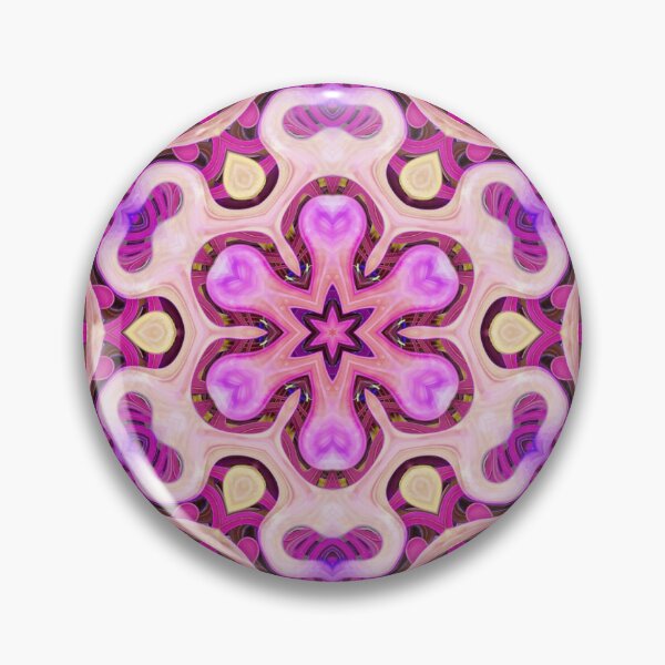 Item preview, Boho Vibes Kaleidoscope Abstract Maximalist Style Hippie Colors Mix of Violet Mauve Lilac Cream 1 of 16 designed and sold by Beachy.