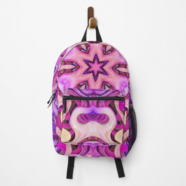 Item preview, Boho Vibes Kaleidoscope Abstract Maximalist Style Hippie Colors Mix of Violet Mauve Lilac Cream 1 of 16 designed and sold by Beachy.