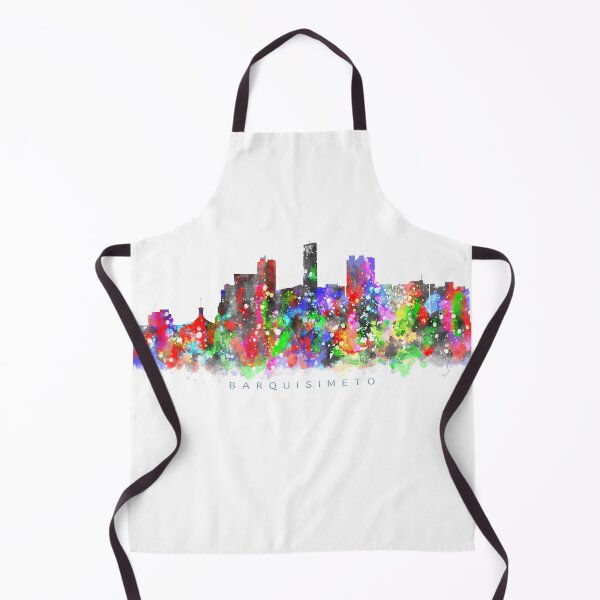 Item preview, Barquisimeto, Venezuela Skyline Watercolor Painting designed and sold by InkistPrints.